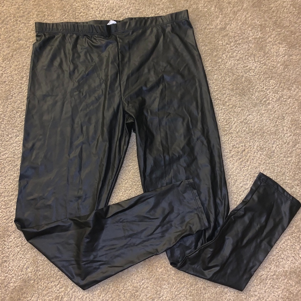 Faux Leather Leggings